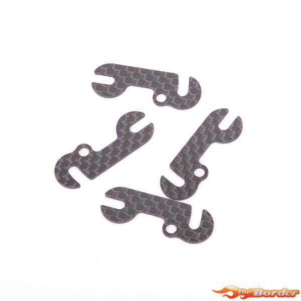Schumacher C/F Front End Spacer 1.0mm (4) - E5/A3 U8482