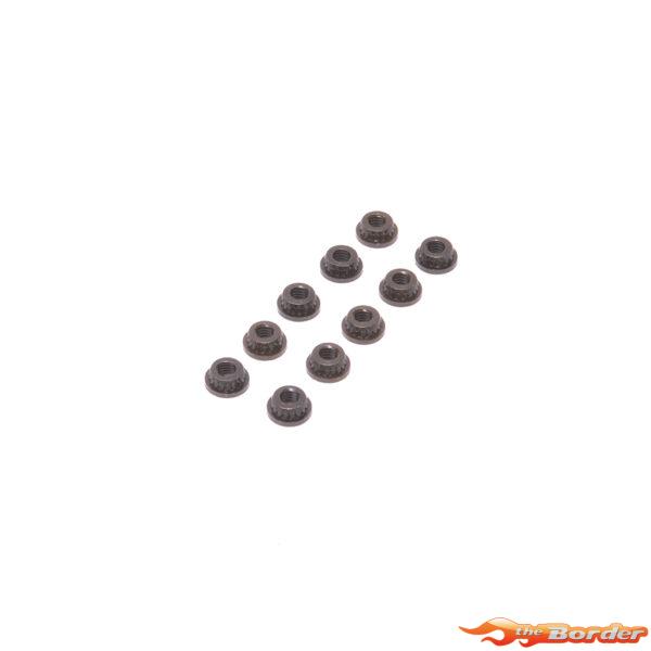 Schumacher M3 Brass Black Thread Inserts (10) U8794
