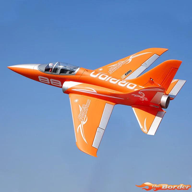 FMS 1/12 Jet EDF Orange Super Scorpion V2 EDF 6S FMS145-OR6S - Afbeelding 8