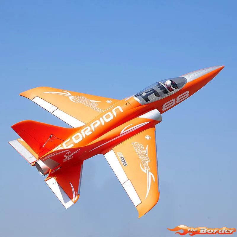 FMS 1/12 Jet EDF Orange Super Scorpion V2 EDF 6S FMS145-OR6S - Afbeelding 9