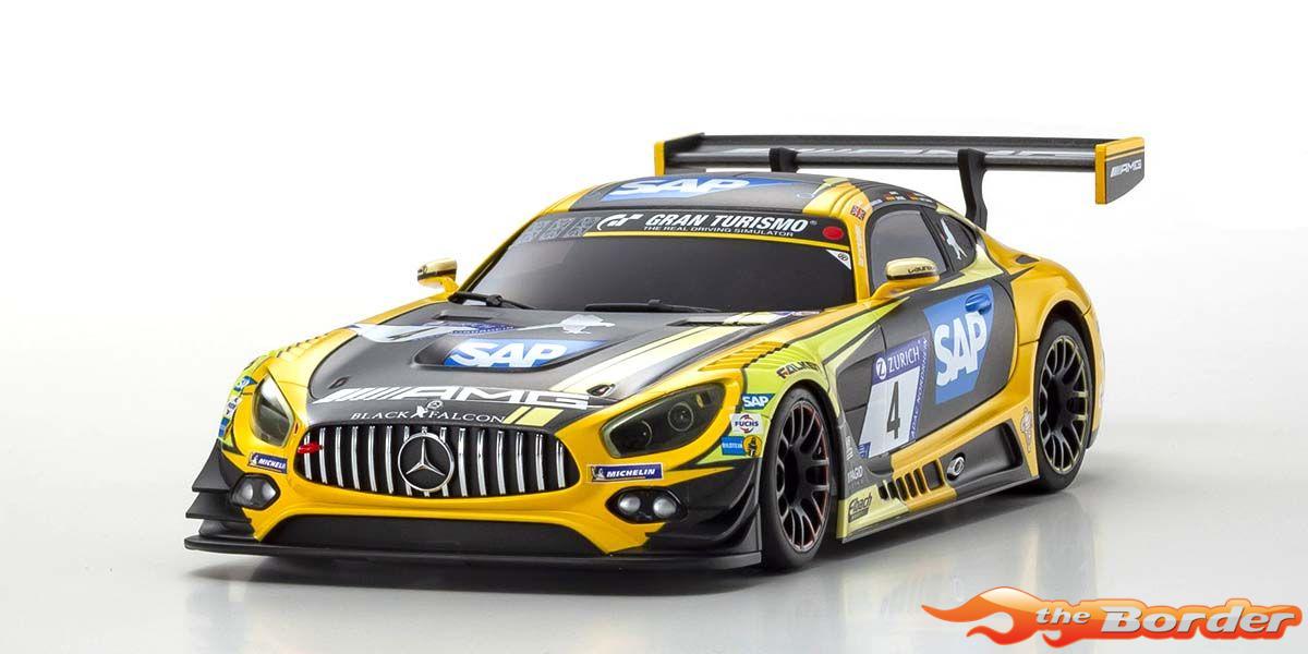 Kyosho Mini-Z MR03 RWD Mercedes AMG GT3 24h Nurburgring 32355YBK - Afbeelding 2