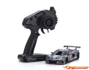 Kyosho Mini-Z MR04 RWD Chevrolet Corvette C8-R White/Gun Metal 32356GMW