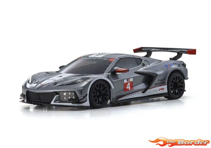 Kyosho Mini-Z MR04 RWD Chevrolet Corvette C8-R White/Gun Metal 32356GMW - Afbeelding 2