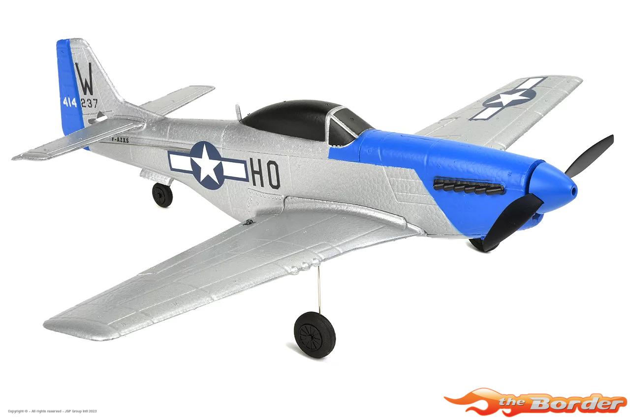 EZ-Wings Mini P-51 Mustang - RTF - 450mm - 1+1 Li-Po Battery EZ-029 - Afbeelding 7
