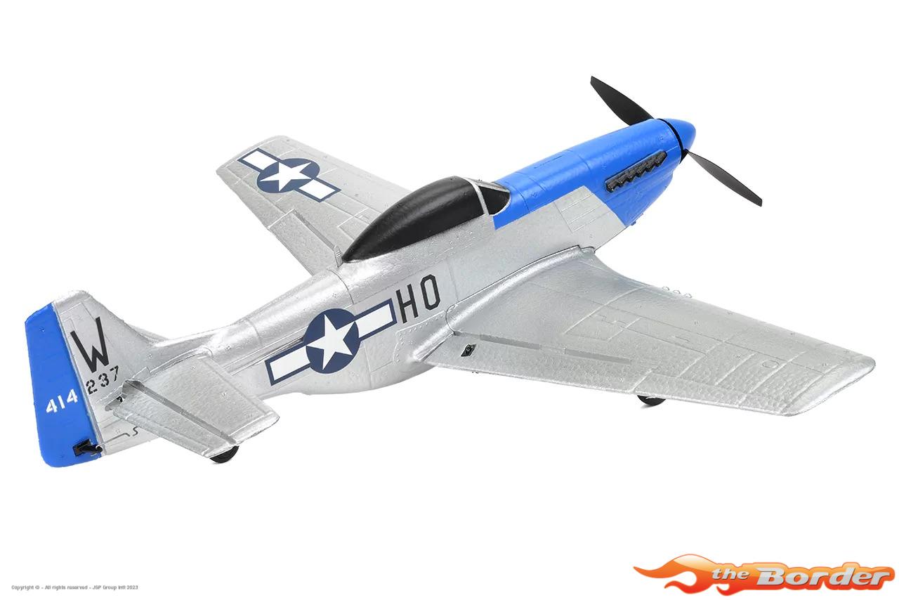 EZ-Wings Mini P-51 Mustang - RTF - 450mm - 1+1 Li-Po Battery EZ-029 - Afbeelding 8