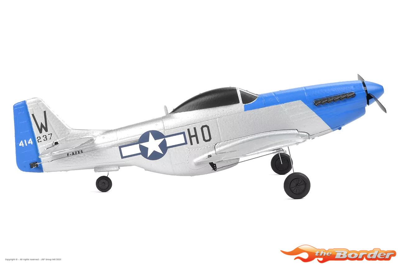 EZ-Wings Mini P-51 Mustang - RTF - 450mm - 1+1 Li-Po Battery EZ-029 - Afbeelding 5