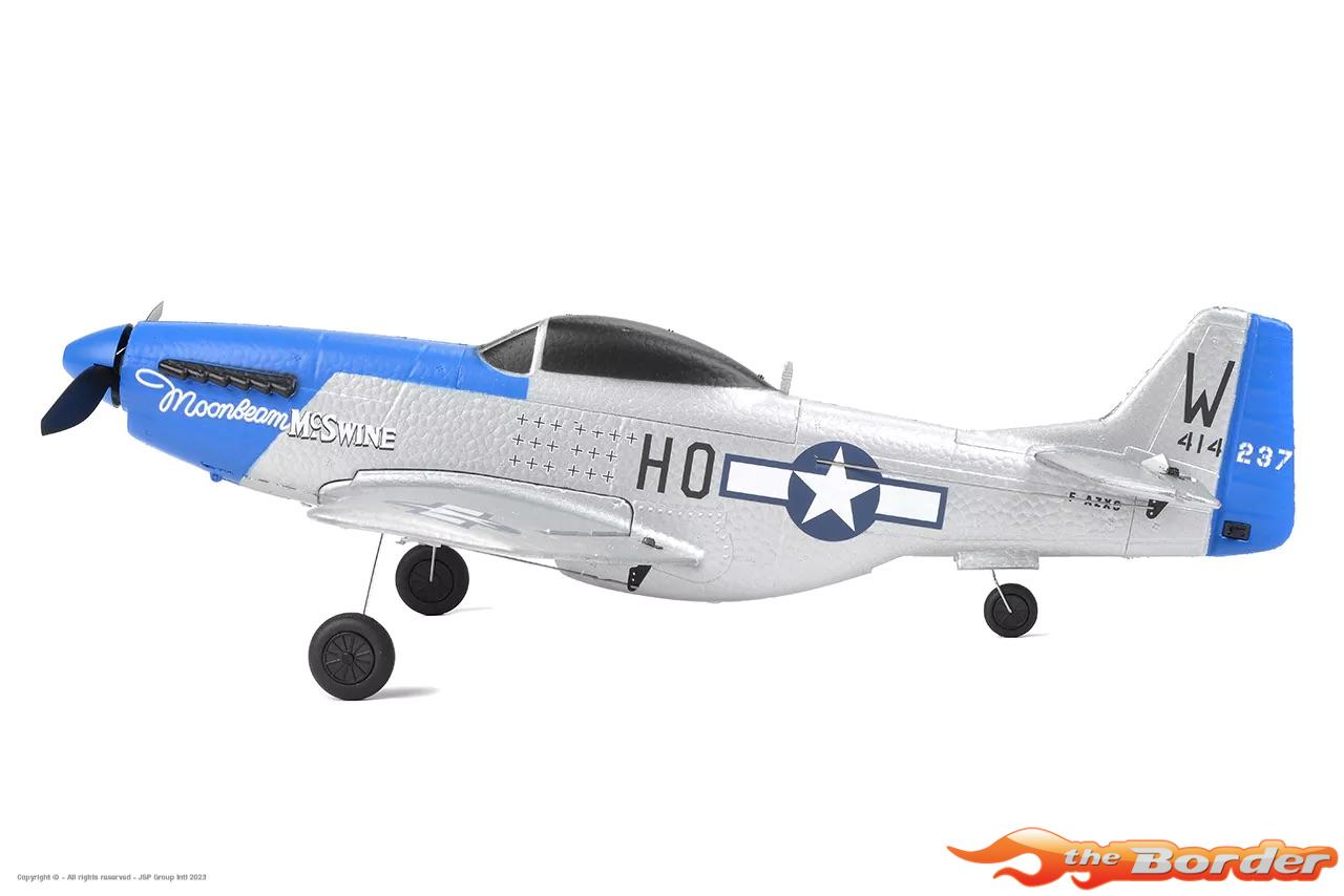 EZ-Wings Mini P-51 Mustang - RTF - 450mm - 1+1 Li-Po Battery EZ-029 - Afbeelding 6