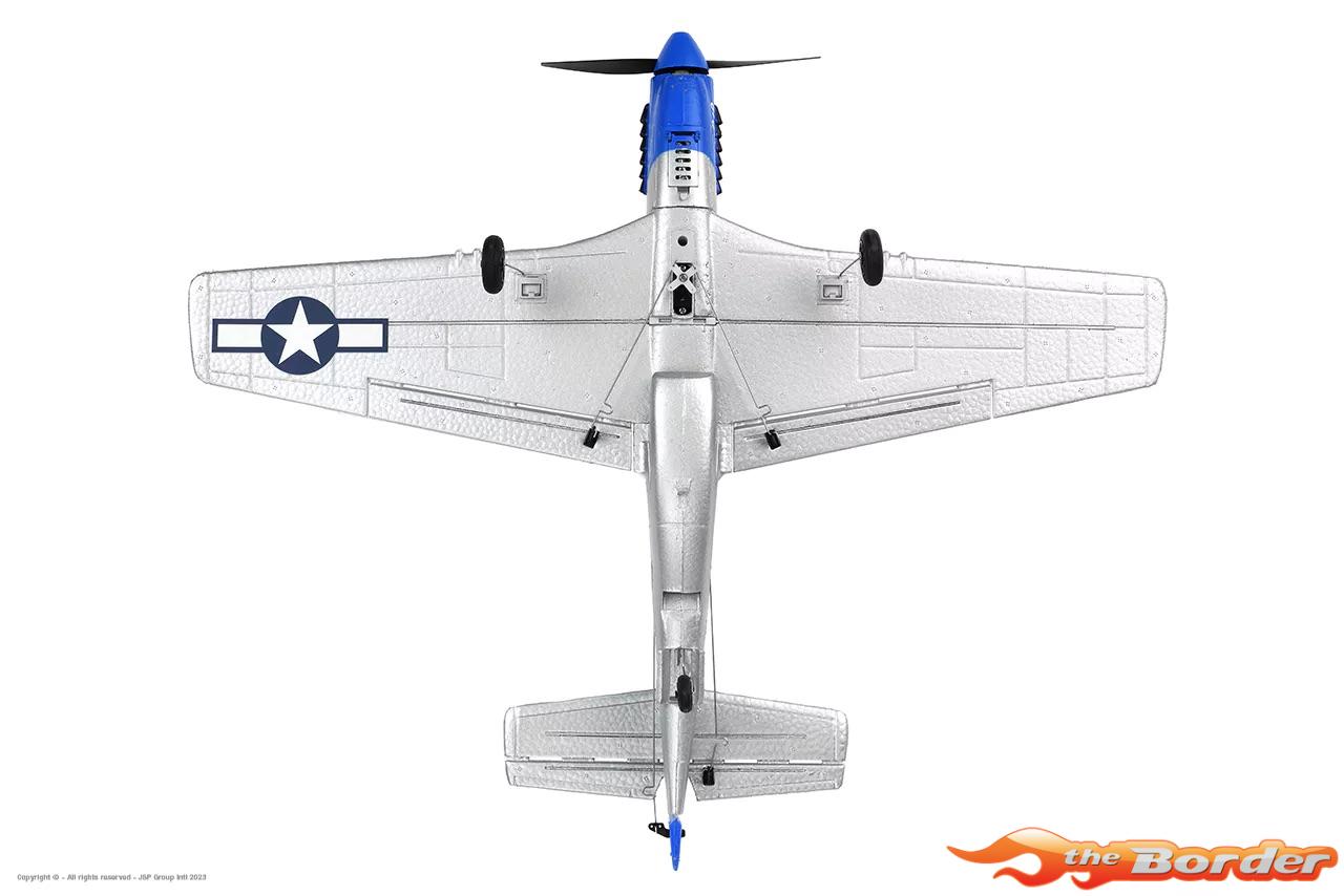 EZ-Wings Mini P-51 Mustang - RTF - 450mm - 1+1 Li-Po Battery EZ-029 - Afbeelding 12