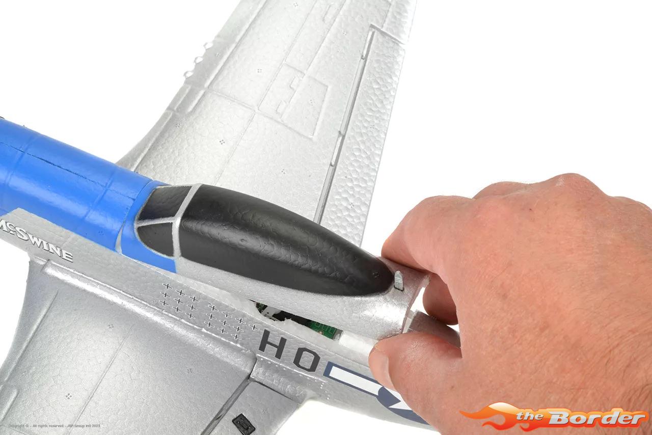 EZ-Wings Mini P-51 Mustang - RTF - 450mm - 1+1 Li-Po Battery EZ-029 - Afbeelding 14