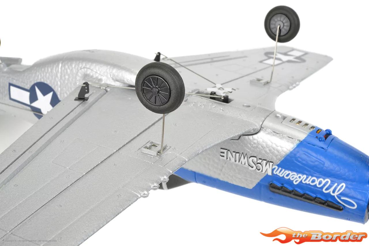 EZ-Wings Mini P-51 Mustang - RTF - 450mm - 1+1 Li-Po Battery EZ-029 - Afbeelding 16