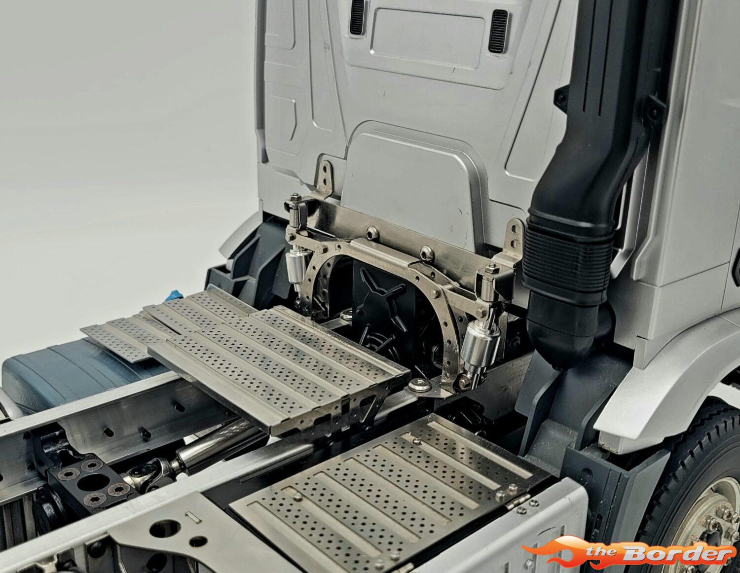 FM Mercedes-Benz Kabolite Graphite 4x4 LKW Kipper (Metaal, 1/14, Elektrisch) - Afbeelding 3