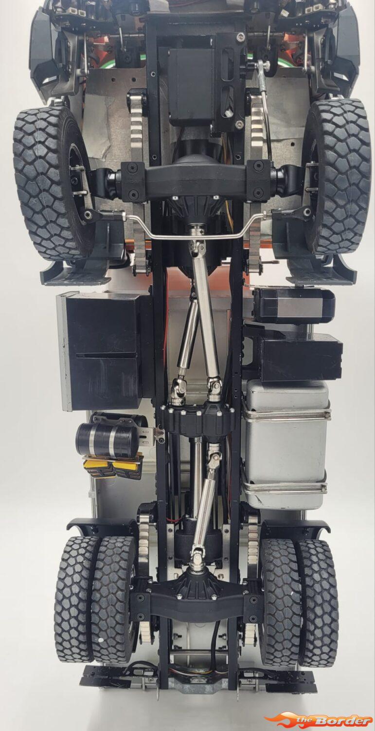 FM Mercedes-Benz Kabolite Graphite 4x4 LKW Kipper (Metaal, 1/14, Elektrisch) - Afbeelding 4