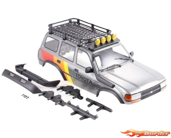 FMS 1/10 LC80 FCX10 - Car Body Assembly Painted (Gray) FMSC3687