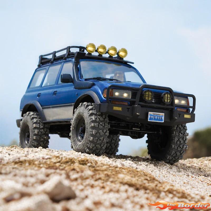 FMS 1/10 Toyota Land Cruiser 80 FCX10Pro Scaler ARTR Kit V2 (RS Version) Blue FMS11061RS-BU-PRO2 - Afbeelding 12