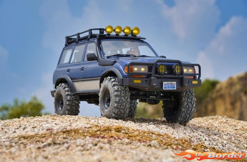 FMS 1/10 Toyota Land Cruiser 80 FCX10Pro Scaler ARTR Kit V2 (RS Version) Blue FMS11061RS-BU-PRO2 - Afbeelding 15