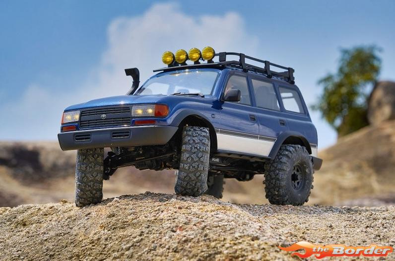 FMS 1/10 Toyota Land Cruiser 80 FCX10Pro Scaler ARTR Kit V2 (RS Version) Blue FMS11061RS-BU-PRO2 - Afbeelding 16