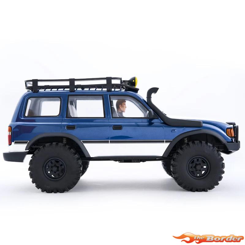 FMS 1/10 Toyota Land Cruiser 80 FCX10Pro Scaler ARTR Kit V2 (RS Version) Blue FMS11061RS-BU-PRO2 - Afbeelding 4