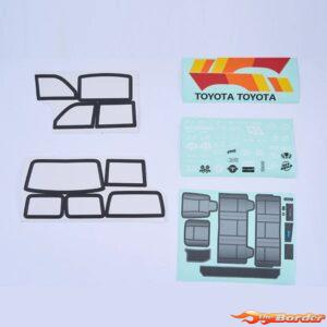FMS 1/10 LC80 FCX10 - Decal Sheet FMSC3713