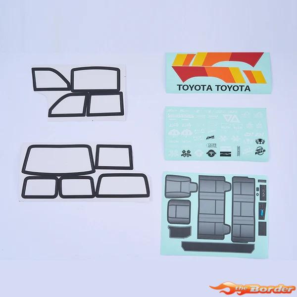 FMS 1/10 LC80 FCX10 - Decal Sheet FMSC3713