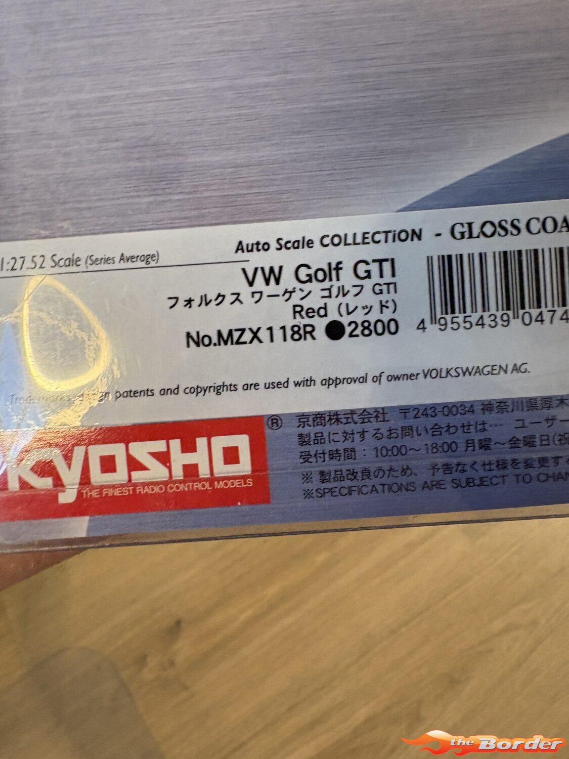 Kyosho Mini-Z Body Set Volkswagen Golf GTI Red (HM) MZX118R - Afbeelding 3