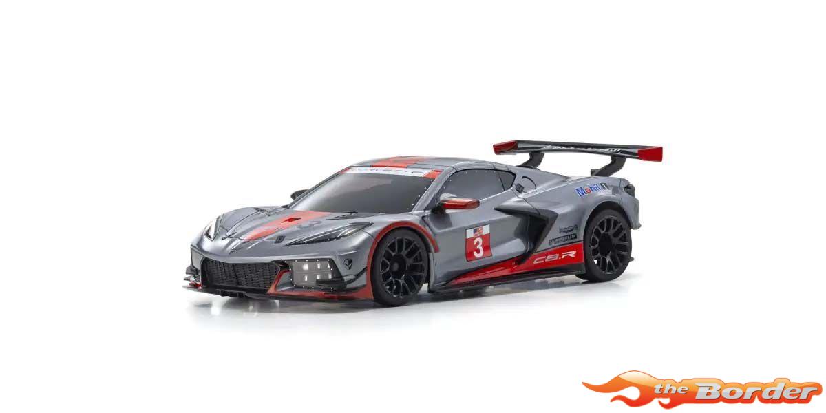 Kyosho Mini-Z MR04 RWD Chevrolet Corvette C8-R Red/Gun Metal 32356GMR - Afbeelding 2