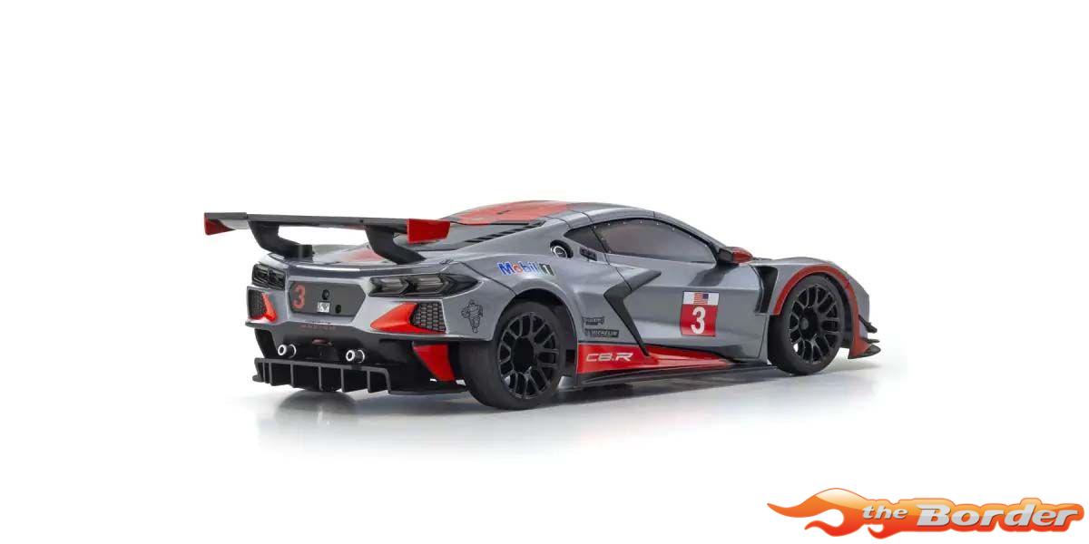 Kyosho Mini-Z MR04 RWD Chevrolet Corvette C8-R Red/Gun Metal 32356GMR - Afbeelding 3