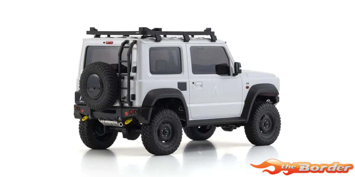 Kyosho Mini-Z 4x4 MX-01 SUZUKI JIMNY Sierra Apio TS4 Pure White 32539PW - Afbeelding 2