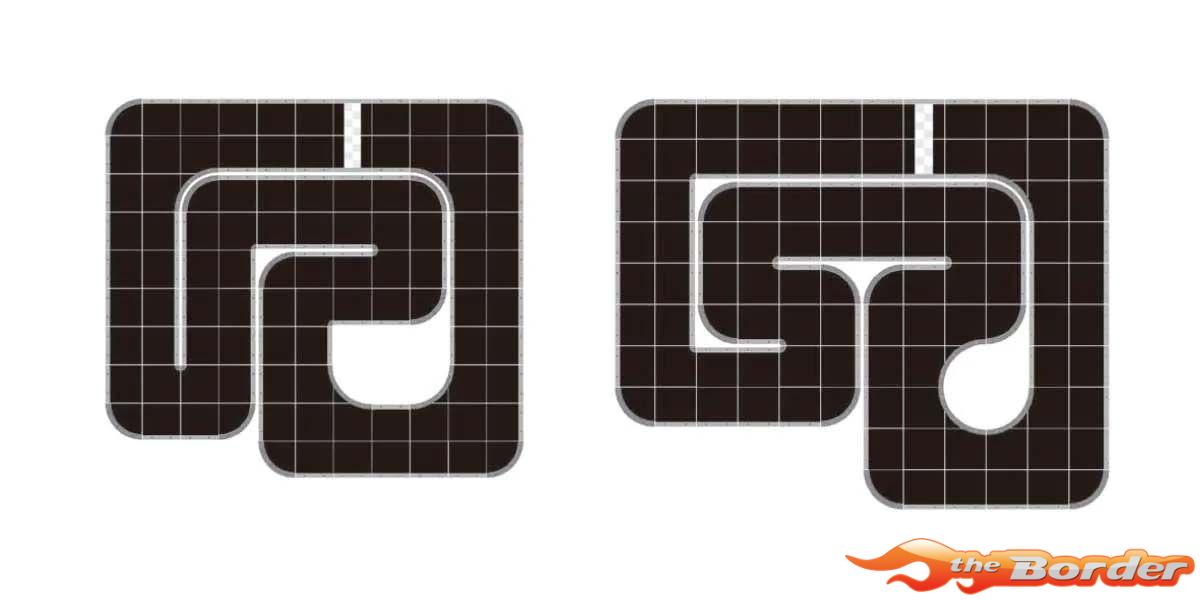 Kyosho Mini-Z Grand Prix Circuit50 Large Corner Set (16pcs) 87053-02B - Afbeelding 4