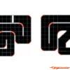 Kyosho Mini-Z Grand Prix Circuit50 Corner Set 45 Degre (12) 87053-03B - Afbeelding 4