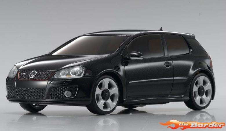 Kyosho Mini-Z Body Set Volkswagen Golf GTI Black (HM) MZX118BK - Afbeelding 2