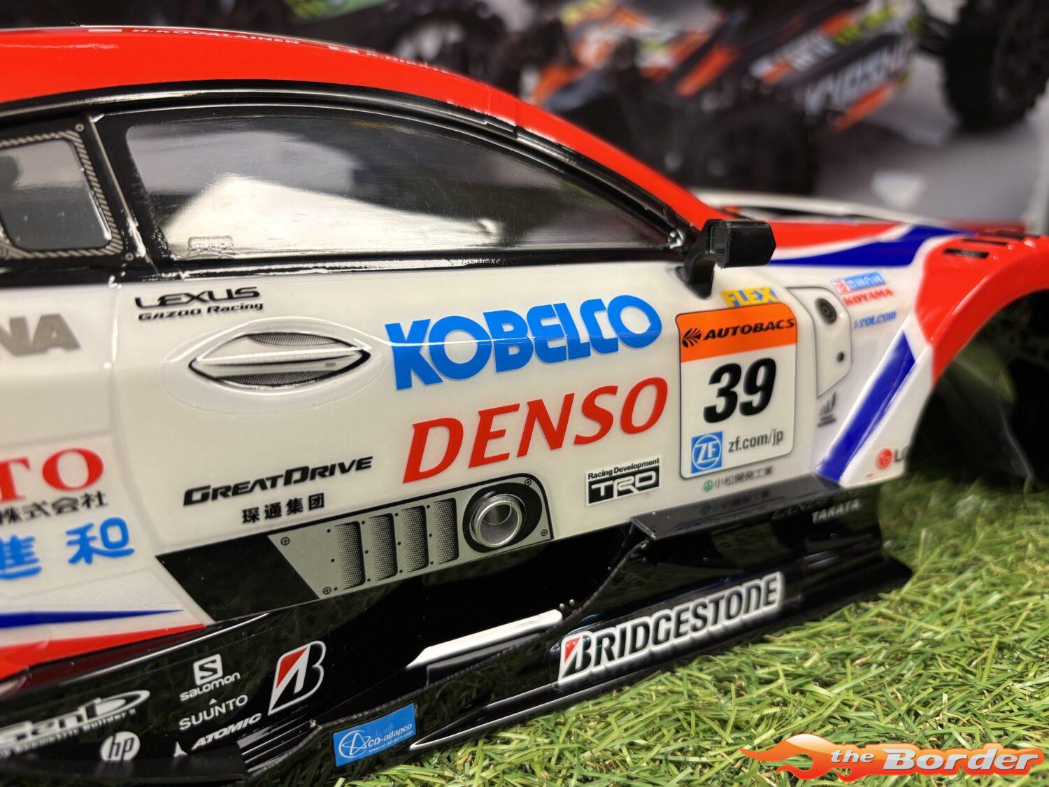 KillerBody Painted Denso Kobelco Sard 1/10 Body KB48660 - Afbeelding 12