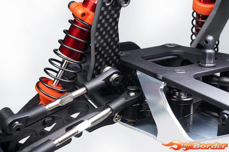 Koswork Carbon 3mm Front Shock Tower for Kyosho Ultima & JJ Serie KOS04361-11 - Afbeelding 4