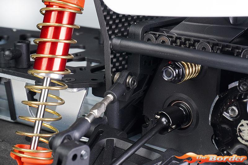Koswork Carbon 3mm Rear Shock Tower for Kyosho Ultima & JJ Serie KOS04361-12 - Afbeelding 4