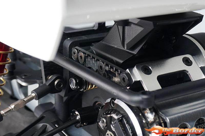 Koswork Carbon Rear Stiffener/Gearbox Brace for Kyosho Ultima & JJ Serie KOS04361-18 - Afbeelding 3
