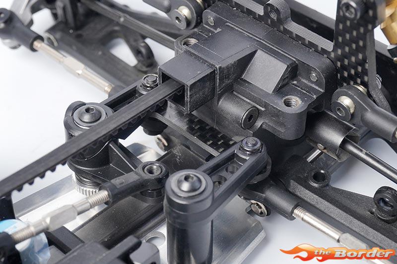 Koswork Carbon Steering Link Set 2.0mm for Kyosho Optima Mid KOS04334 - Afbeelding 3