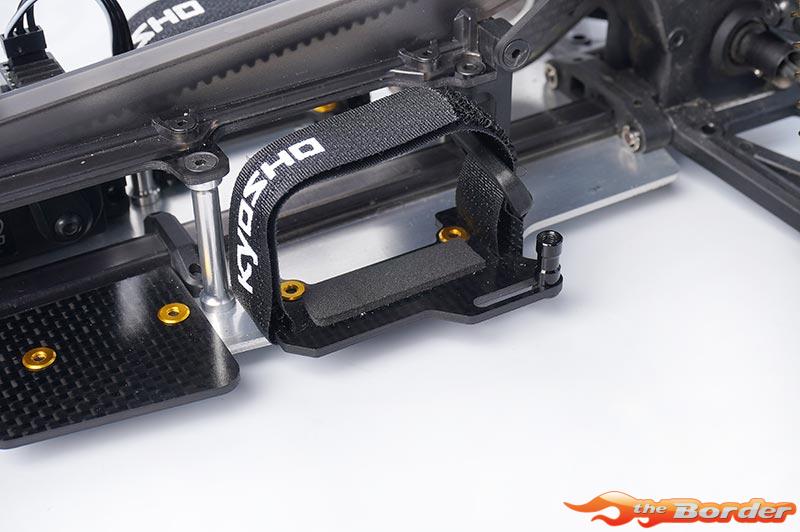Koswork Shorty LiPo Battery Mount Set for Kyosho Optima Mid 2022 KOS04323 - Afbeelding 6