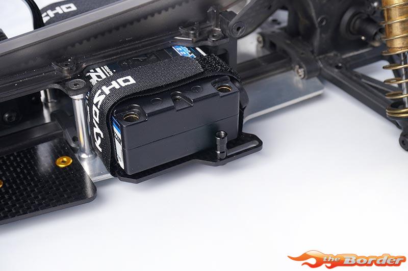 Koswork Shorty LiPo Battery Mount Set for Kyosho Optima Mid 2022 KOS04323 - Afbeelding 3