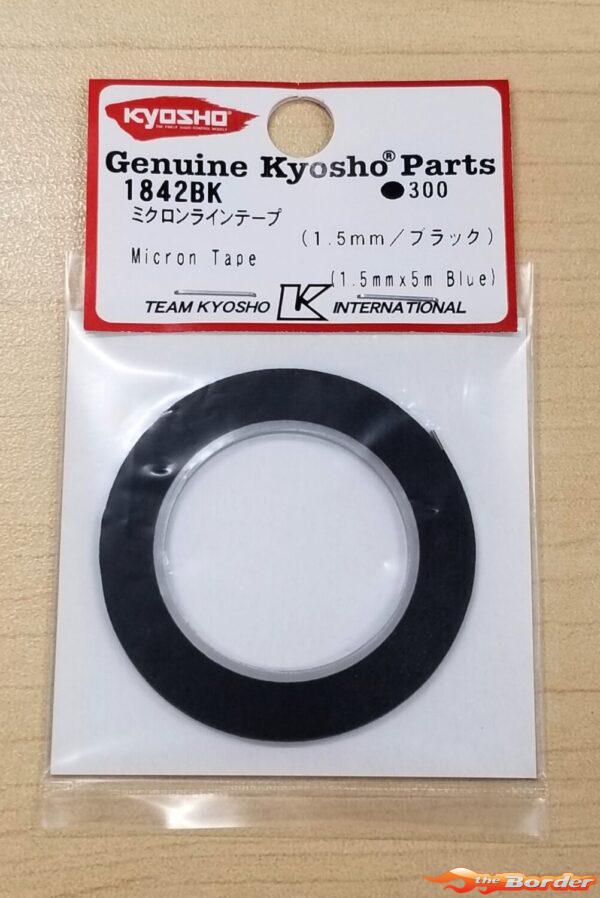 Kyosho Micron Black Tape 1.5 mm wide x 5m long 1842BK