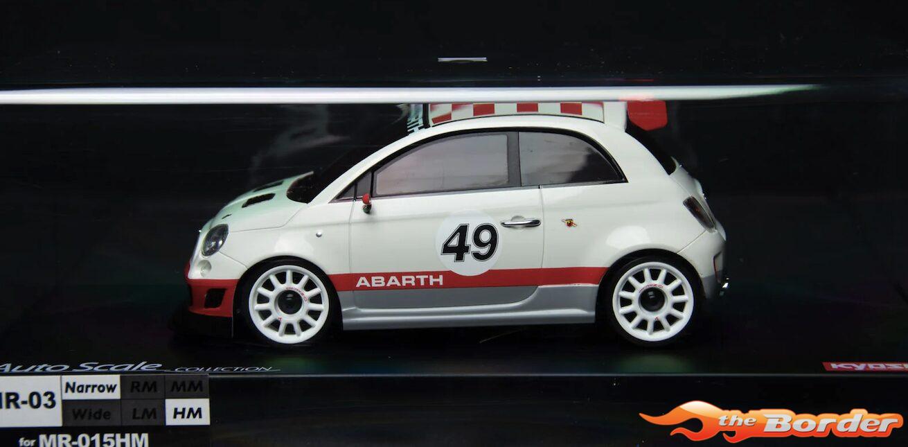 Kyosho Mini-Z Body Set Abarth 500 Assetto Corse MZP128W - Afbeelding 2