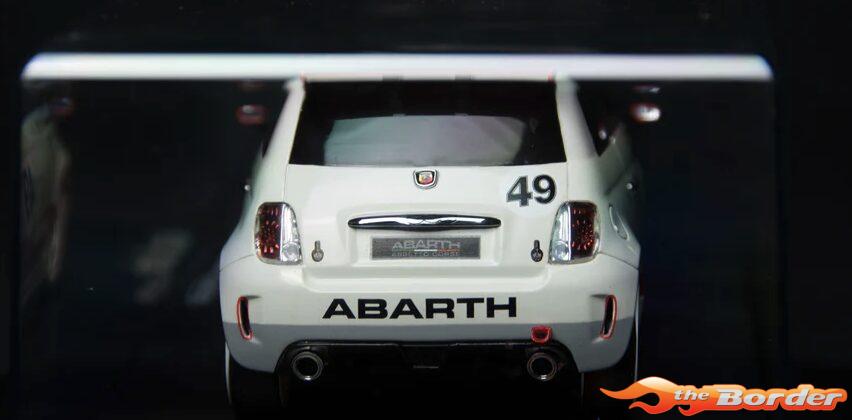 Kyosho Mini-Z Body Set Abarth 500 Assetto Corse MZP128W - Afbeelding 6
