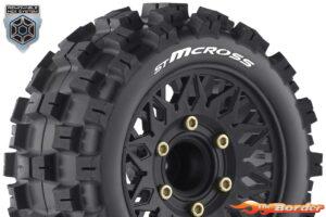LouiseRC ST-MCROSS Traxxas Rustler Tires – Removable Hex (12mm, 14mm, 17mm) (F/R) LR-T3272SX
