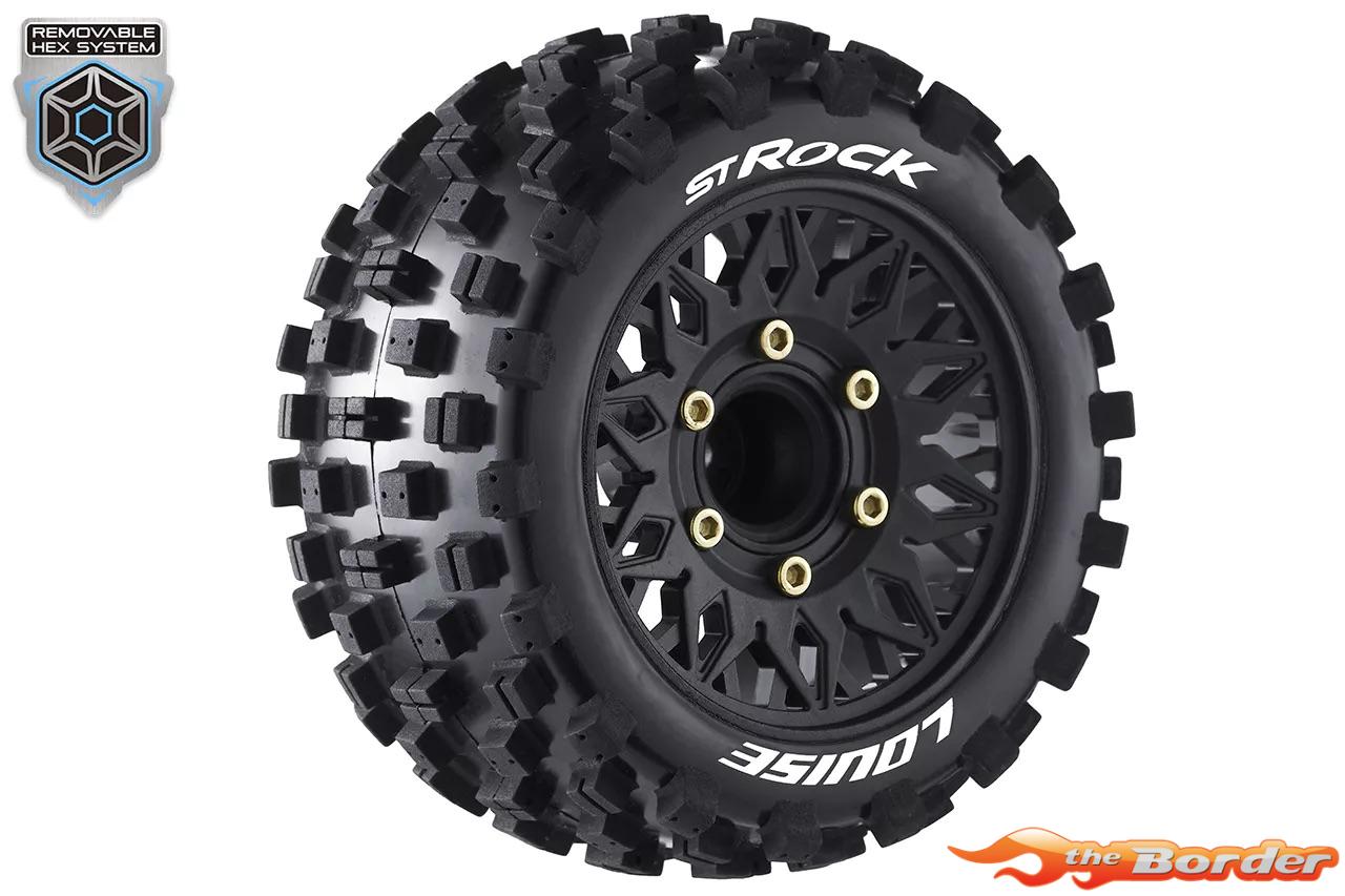 LouiseRC ST-Rock Traxxas Stampede/Rustler Tires – Removable Hex (12mm, 14mm, 17mm) (F/R) LR-T3273SX - Afbeelding 5
