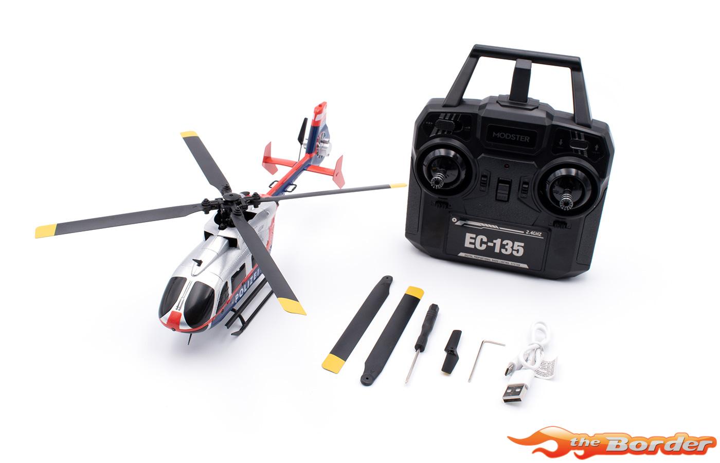 MODSTER EC-135 Polizei Scale Helicopter Ready to Fly - Afbeelding 7