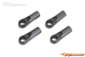 Sparko F8 Rear Upper Arm Linkage Ball End Short x 4 SPKF81035