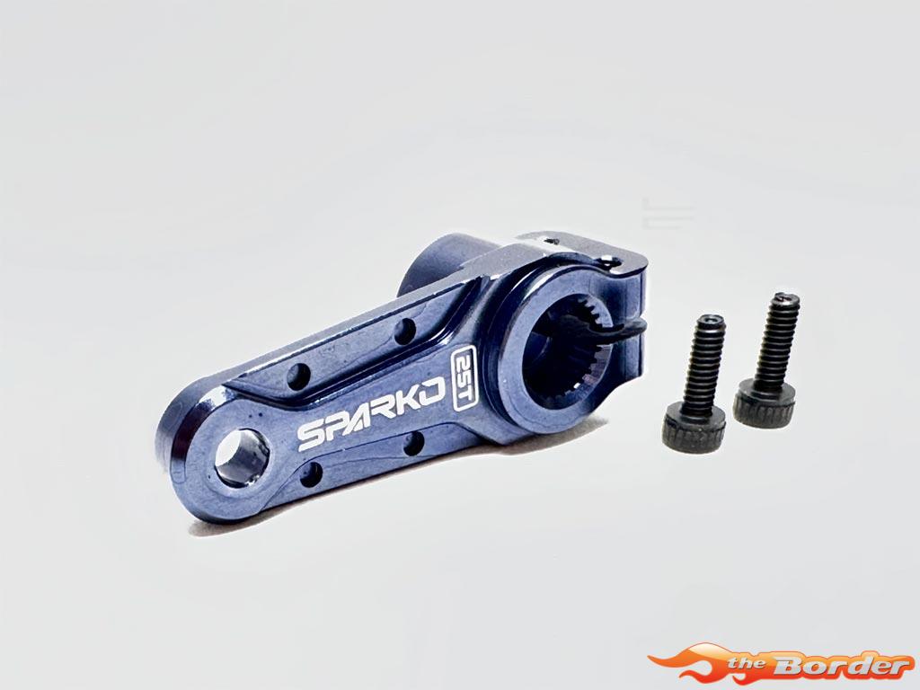 Sparko F8 7075 Servo Horn Steering (Dark Blue) SPKF84036OP