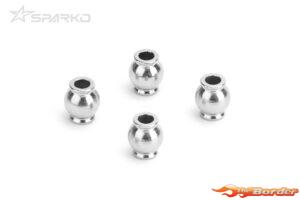 Sparko F8 Rear Upper Arm Ball Stud(4pcs) SPKF85006