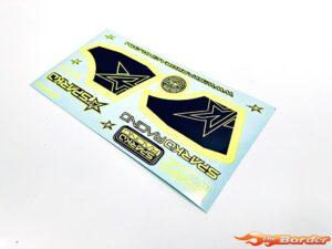Sparko F8 Wing Sticker-Yellow for Optional Wing SPKF89005-YGOP