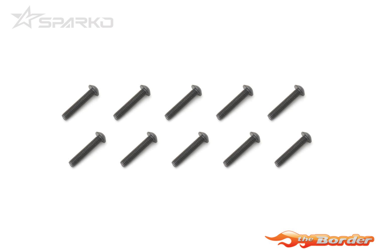 Sparko Ball Screw M3x16mm (10pcs) SPKSB0316BK