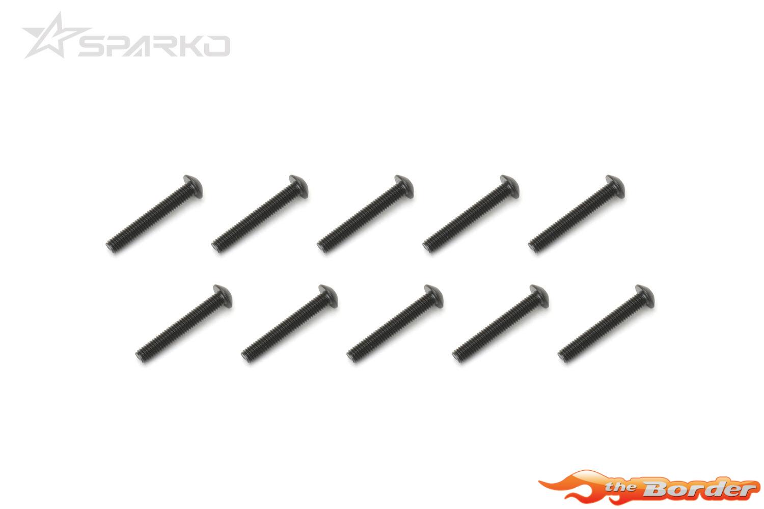 Sparko Ball Screw M3x20mm (10pcs) SPKSB0320BK