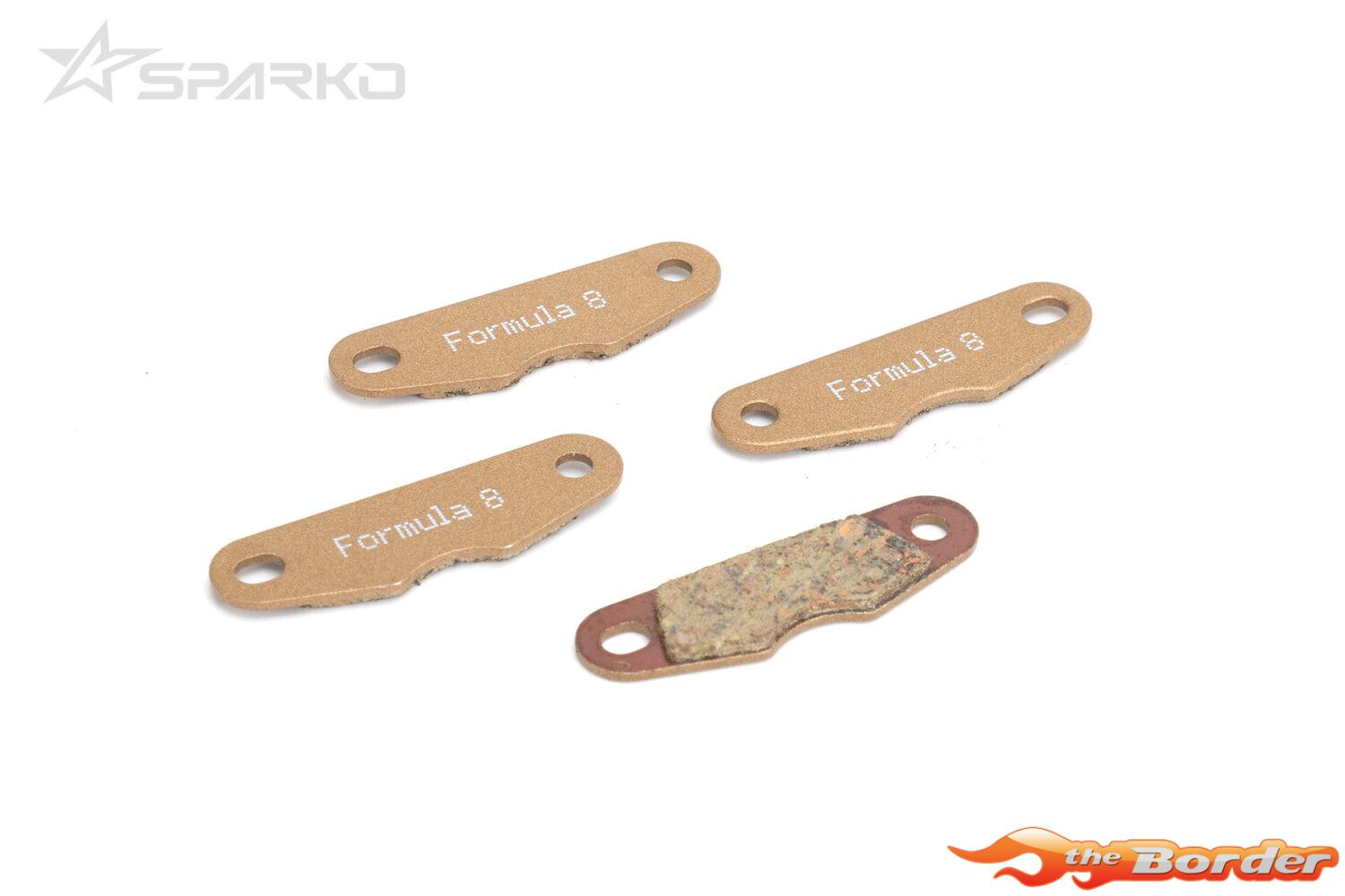Sparko F8 Brake Pad Set (4pcs) SPKF85024